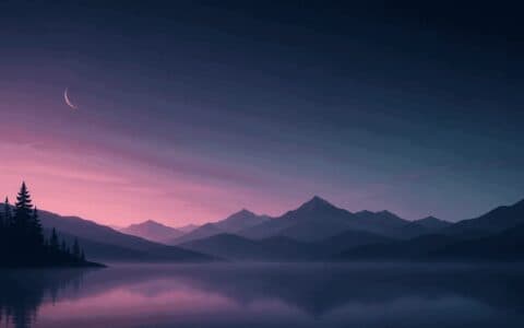 Sunset preset background